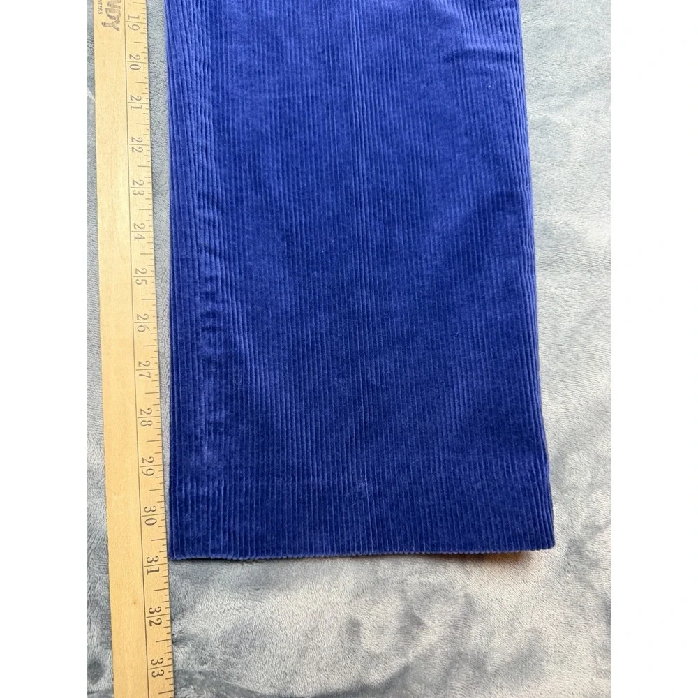 Vintage Ralph Lauren Polo Corduroy Pants 32x32 Royal Blue New Preppy